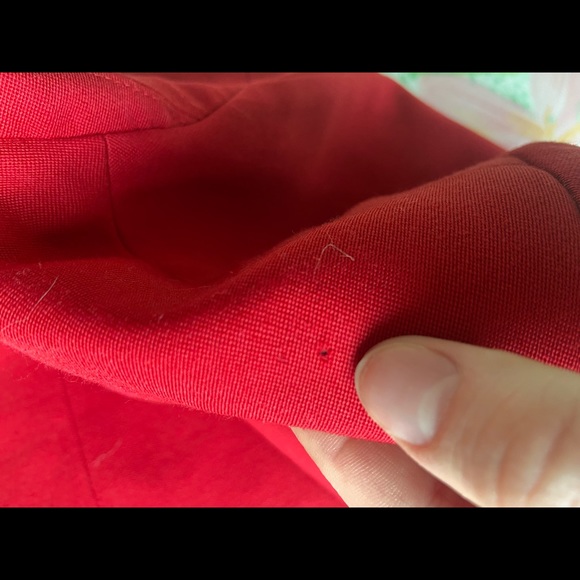 YVES SAINT LAURENT Vintage Red Blazer - Picture 9 of 13